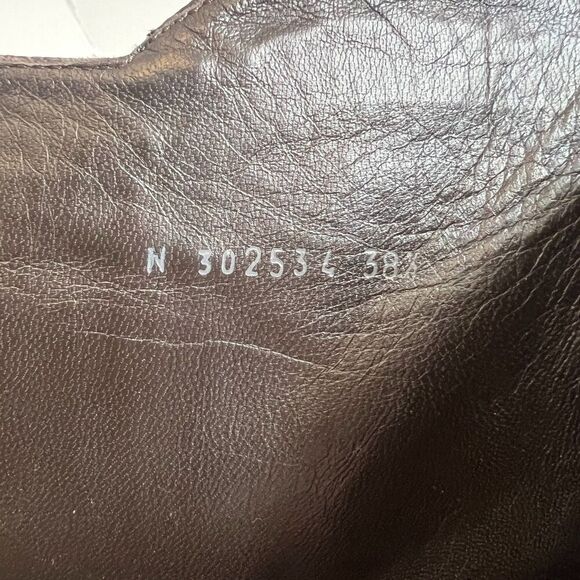 AGL Attilio Giusti Leombruni Black Leather Knee High Riding Boots Size 8.5 - Picture 6 of 10